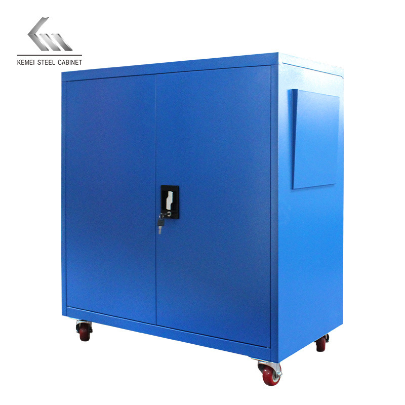 Office Furniture Multi-Functional Mobile Garage Metal Storage Cabinet Tool Locker On Wheels For Sale Metal Storage File Cabinet