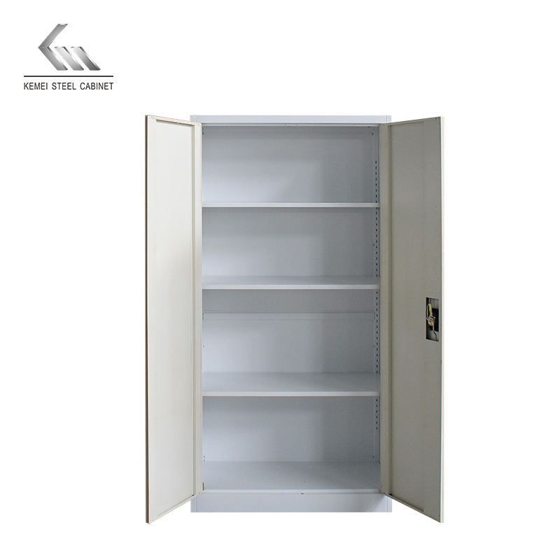 Heavy duty fireproof Metal school filing storage cupboard cabinet steel locker wardrobe