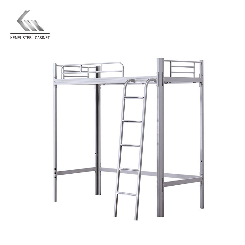 Kemei High Quality School Dormitory Steel Bed Frames Single Double Metal Bunk Beds