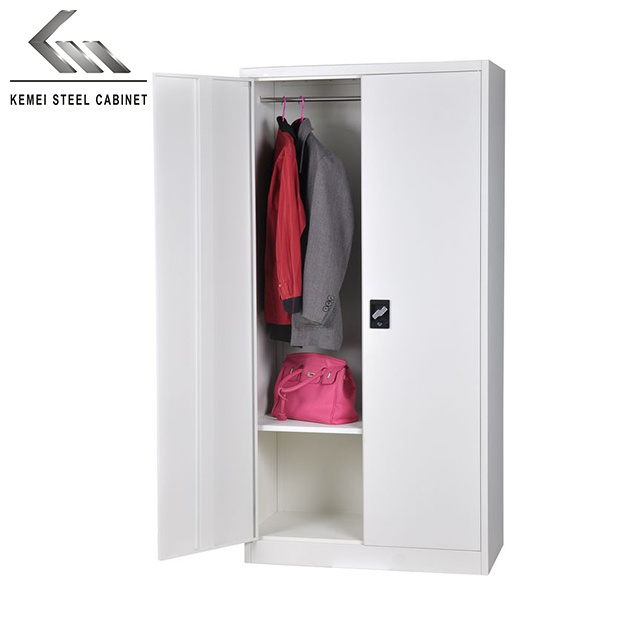 Metal wardrobe closet cabinet design clothing locker godrej for commercial storage