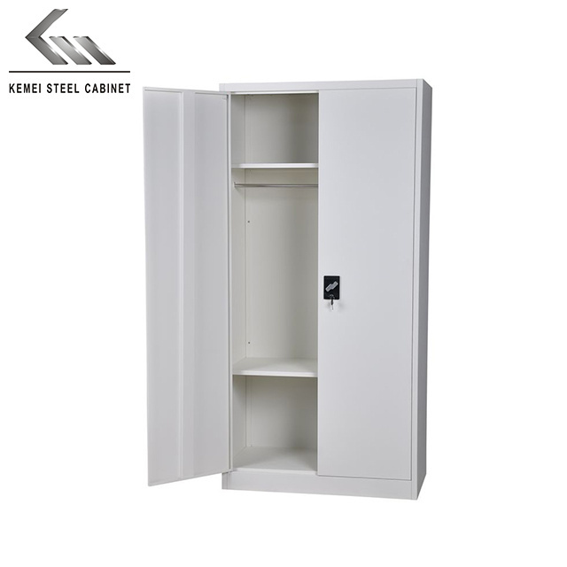 Metal wardrobe closet cabinet design clothing locker godrej for commercial storage