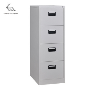 Customized Easy Assemble Office Steel Storage Lateral File Cabinet Vertical Metal 4 Drawer Filing Steel Cabinet