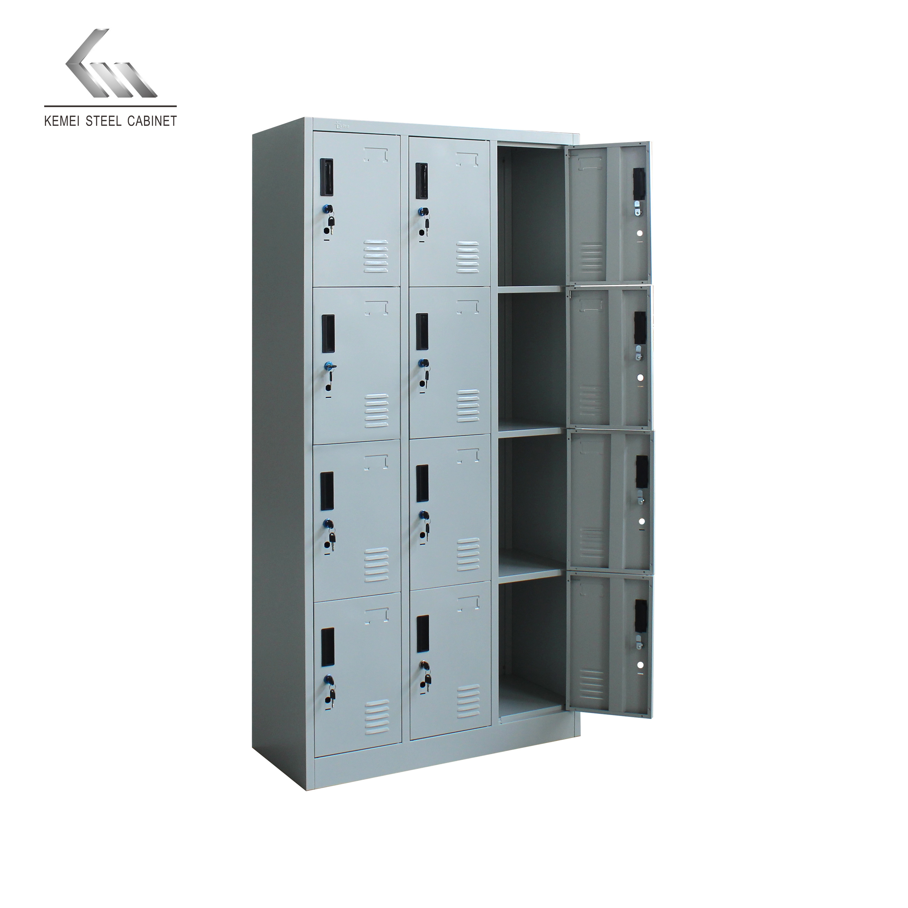 12 door iron staff locker casillero metal steel gym storage lockers metal clothes locker cabinet