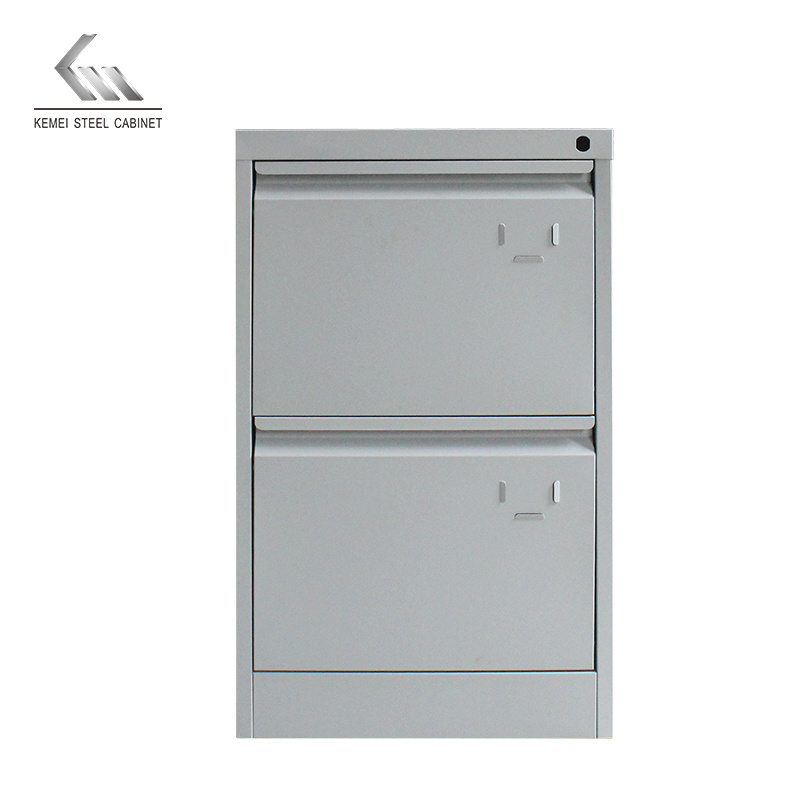 Heavy duty 2 drawers file cabinet drawer steel locker vertical storage cabinet