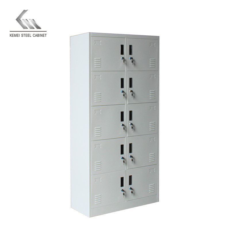 Metal Door Lockers Steel Locker Ten Lockers Large Sales Combination Lock Manufacturers