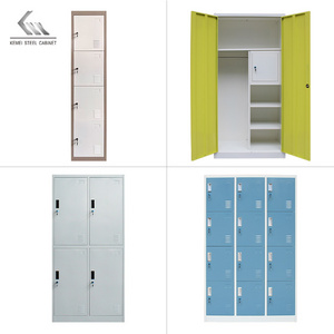 High Quality Metal Locker Compartment Wardrobe Staff Locker Cabinet Gym Storage Locker