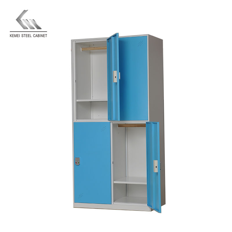 High Quality Metal Locker Compartment Wardrobe Staff Locker Cabinet Gym Storage Locker