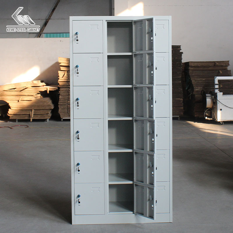 Manufacturer Wholesale Price Steel Locker Cabinet Metal School Storage 9 12 15 18 Door Locker Gym Locker For Sale