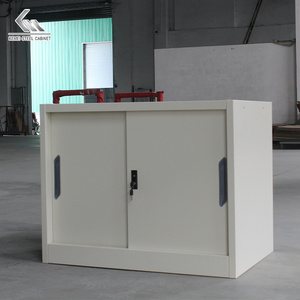 Top Quality Low Price Glass Sliding Door Kitchen Pantry Cabinets Low Cupboard Outdoor Types Garage Storage File Cabinet