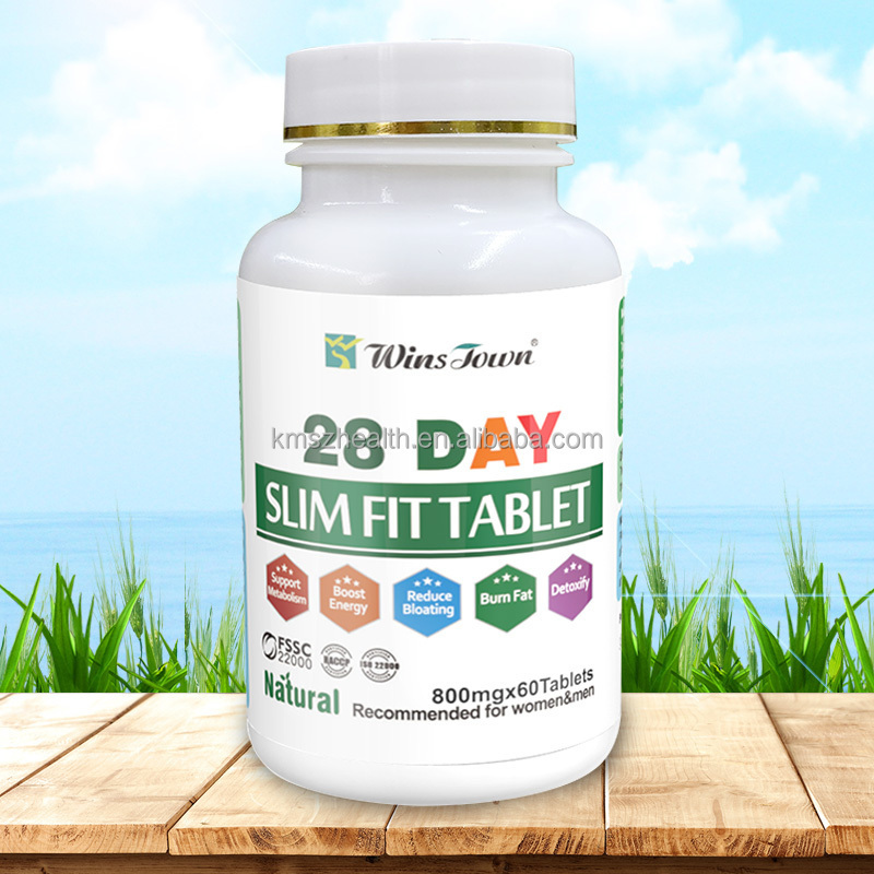 28 Day Slim Fit Tabelts Weight Loss Supplement Pills For Women & Men Metabolism Booster