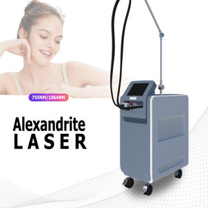 KM nd yag 755nm 1064nm candle lazer alexandrite laser hair removal machine price with mdsap