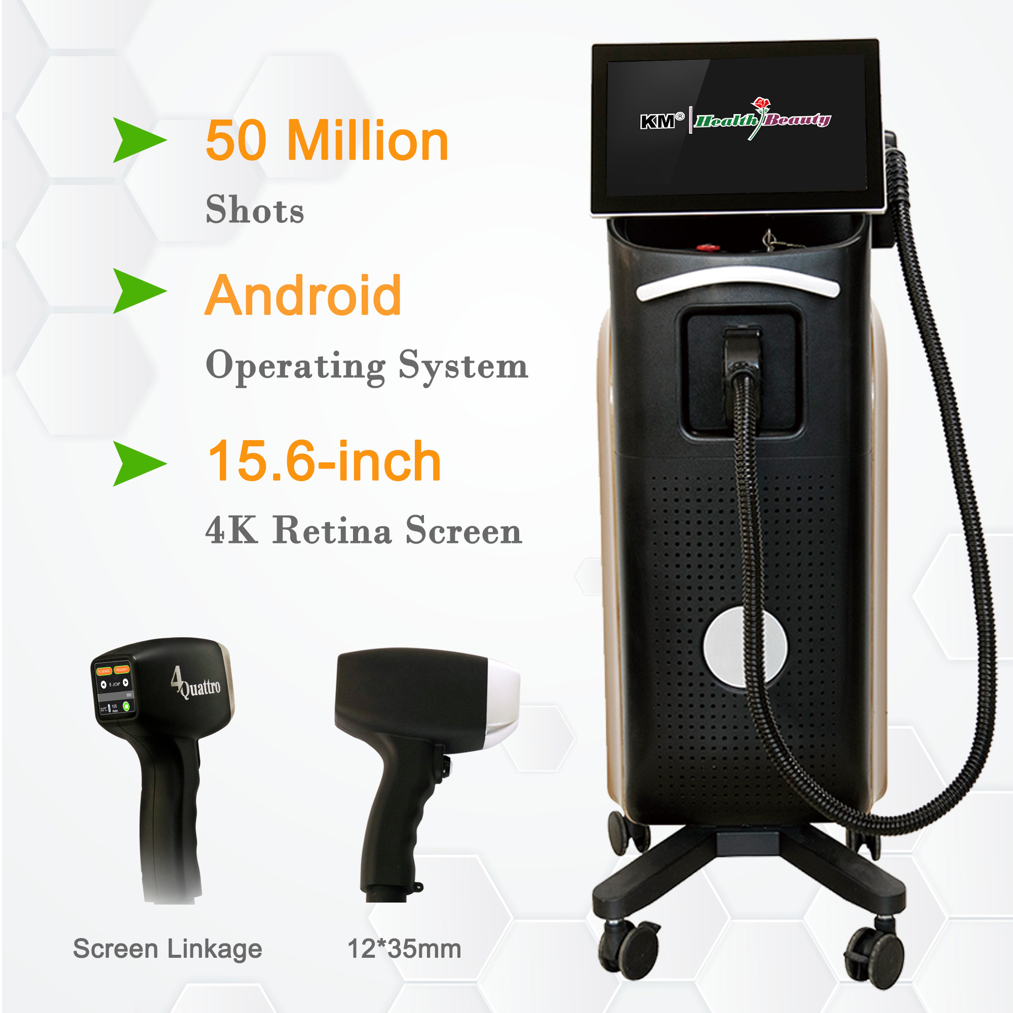 Trade Assurance! 30% off 808nm diode laser hair removal laser epilator beauty salon spa equipment