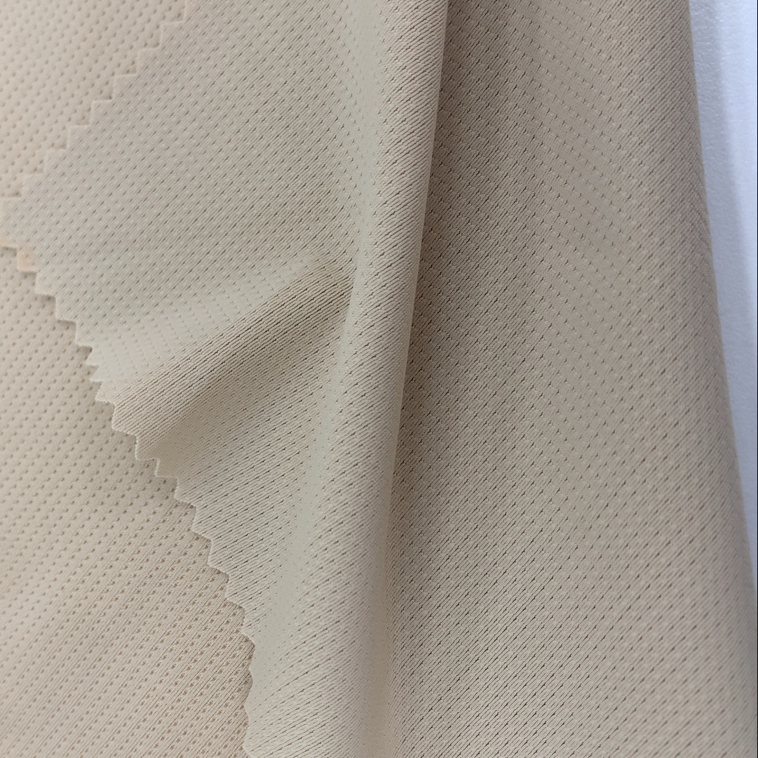 High Stretch Breathable Fabric Home Textile underwear Garments Cloth Fabric 80 Nylon 20 Spandex Warp Knitted Pinhole Fabric