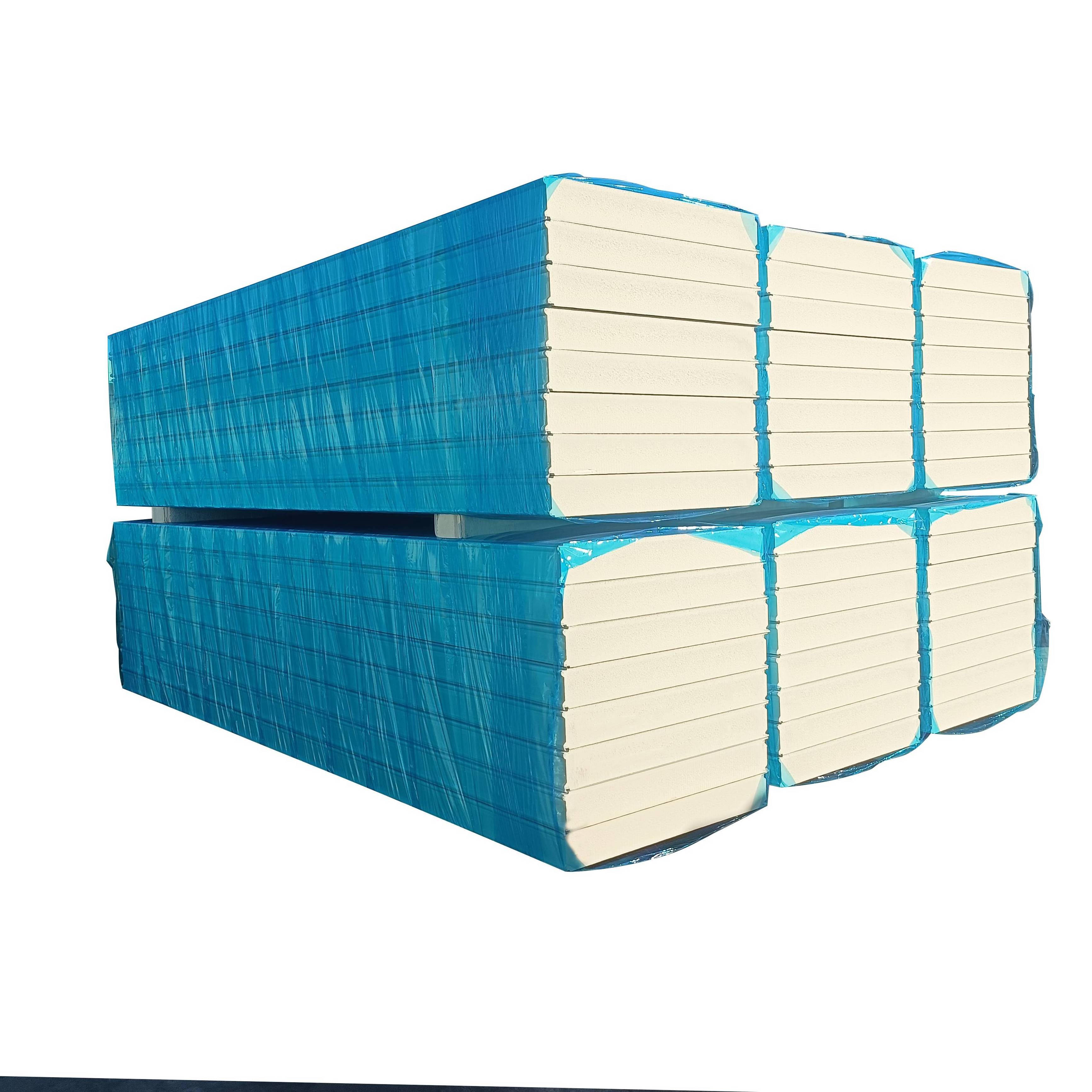 50/100/120/150/200mm wall and ceiling foam insulated fireproof PU/PIR/PUR sandwich panels for cold rooms