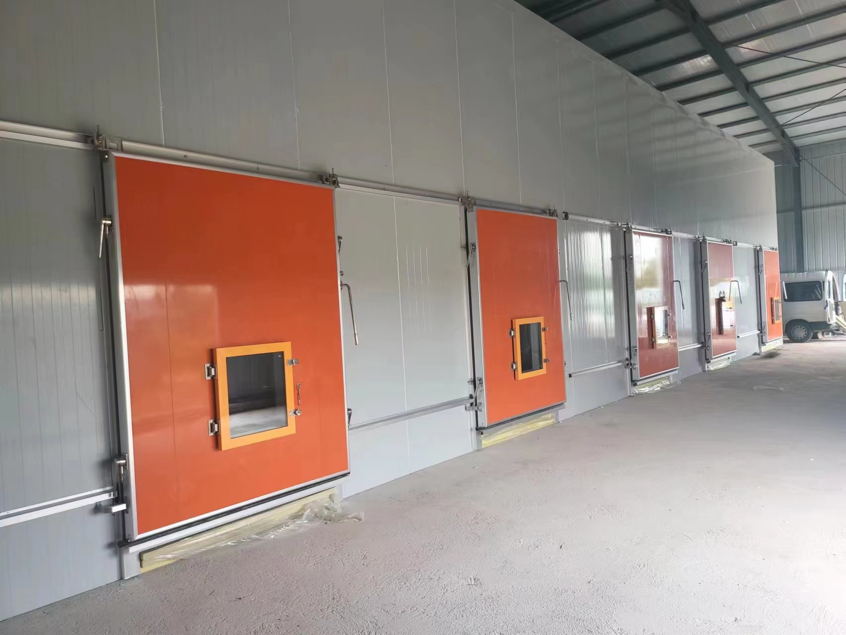 freezer sliding door for cold room/sliding door auto cold room/manual cold room sliding door