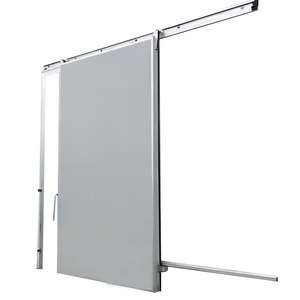 Cold Room Freezer Walk Refrigerator Aluminium Manual Automatic Full Half Buried Double Hinged Swing Sliding Door Manufacturer