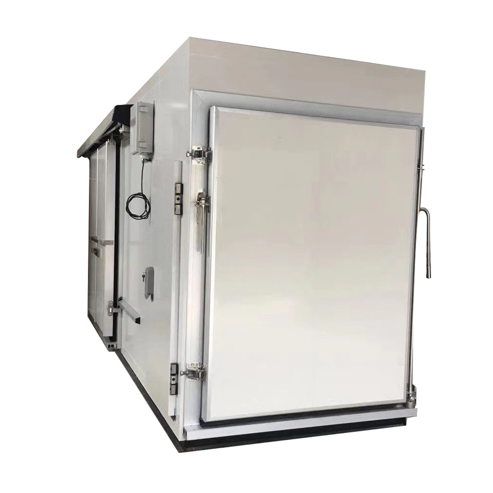 Manual half-buried door Polyurethane insulated cold room hinged half-buried door