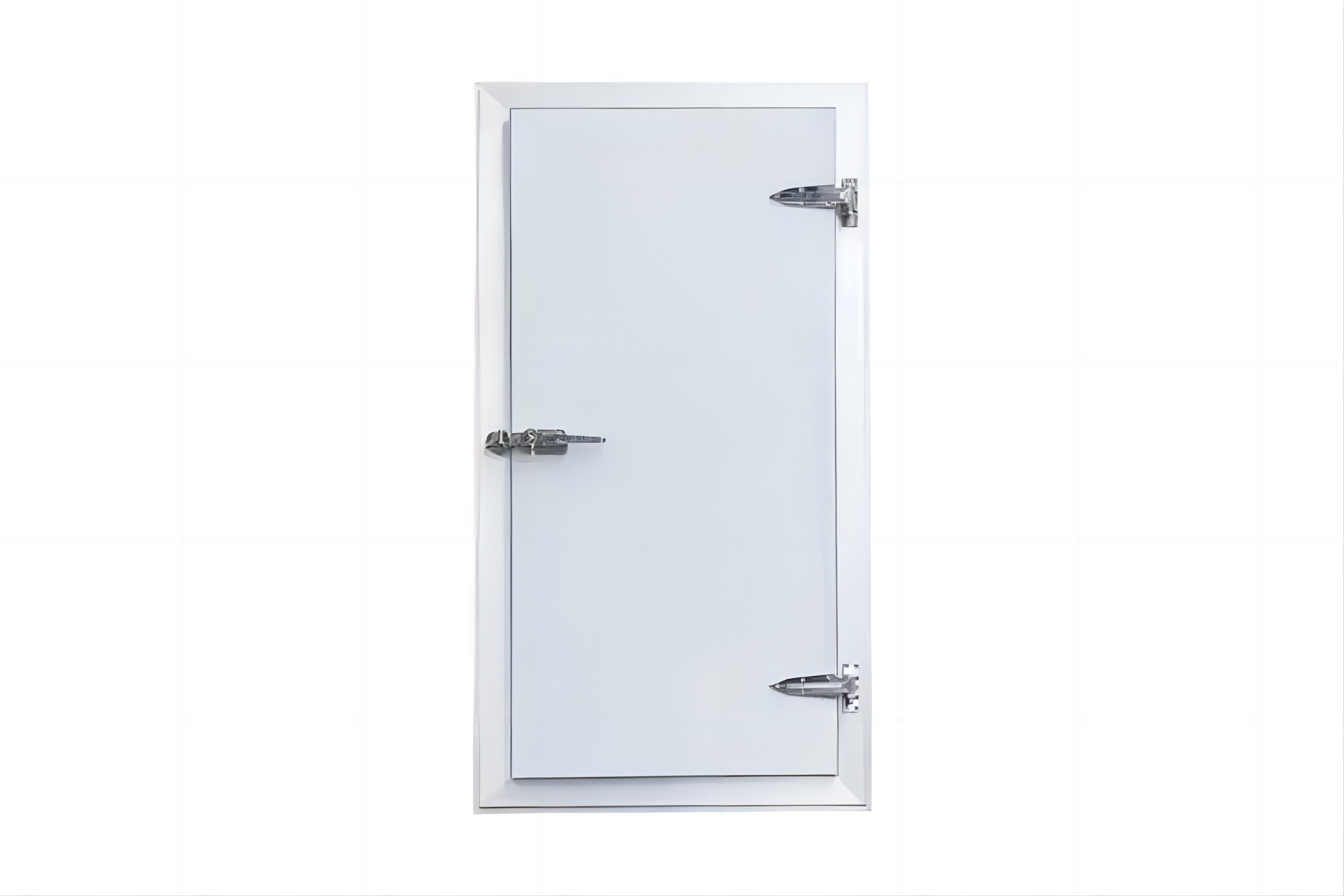 Chinese manufacturer makes cold storage semi-buried floor door Polyurethane insulated cold room flat door