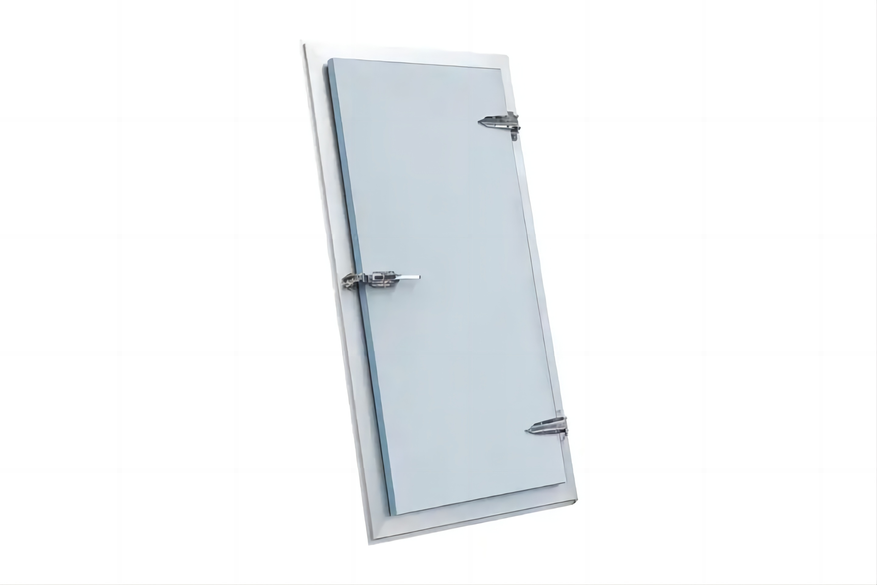 Chinese manufacturer makes cold storage semi-buried floor door Polyurethane insulated cold room flat door