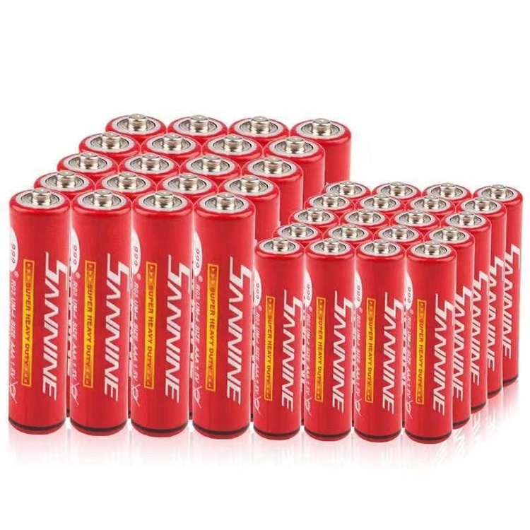 999 Custom 80Mins AA NO.5 1.5V Primary Batteries Zinc Carbon Dry Battery