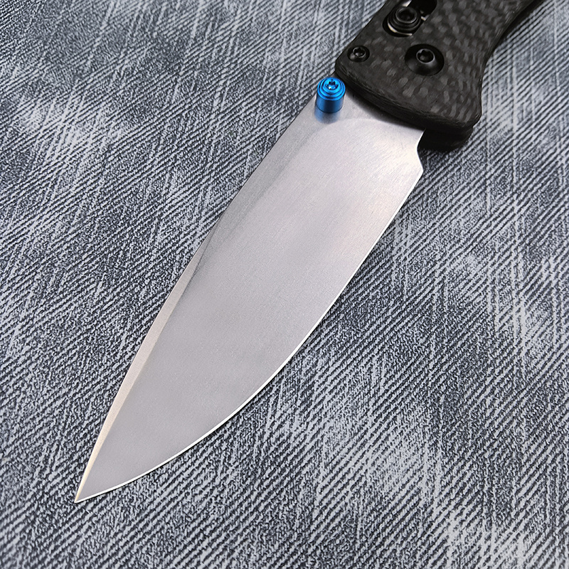 Bugout 535 S35VN Steel EDC Pocket Knife Black Carbon Fiber Handle Folding Tactical Camping Knife