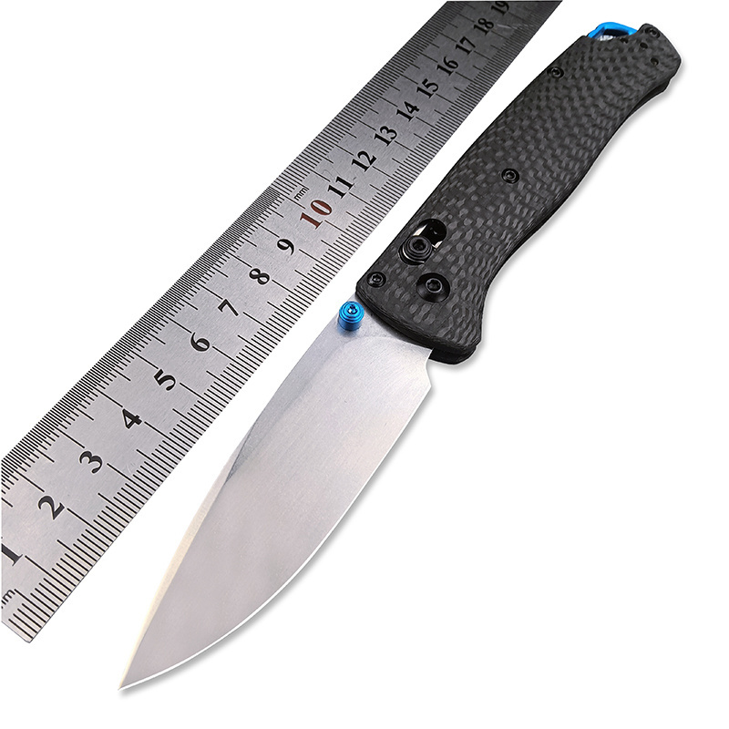 Bugout 535 S35VN Steel EDC Pocket Knife Black Carbon Fiber Handle Folding Tactical Camping Knife