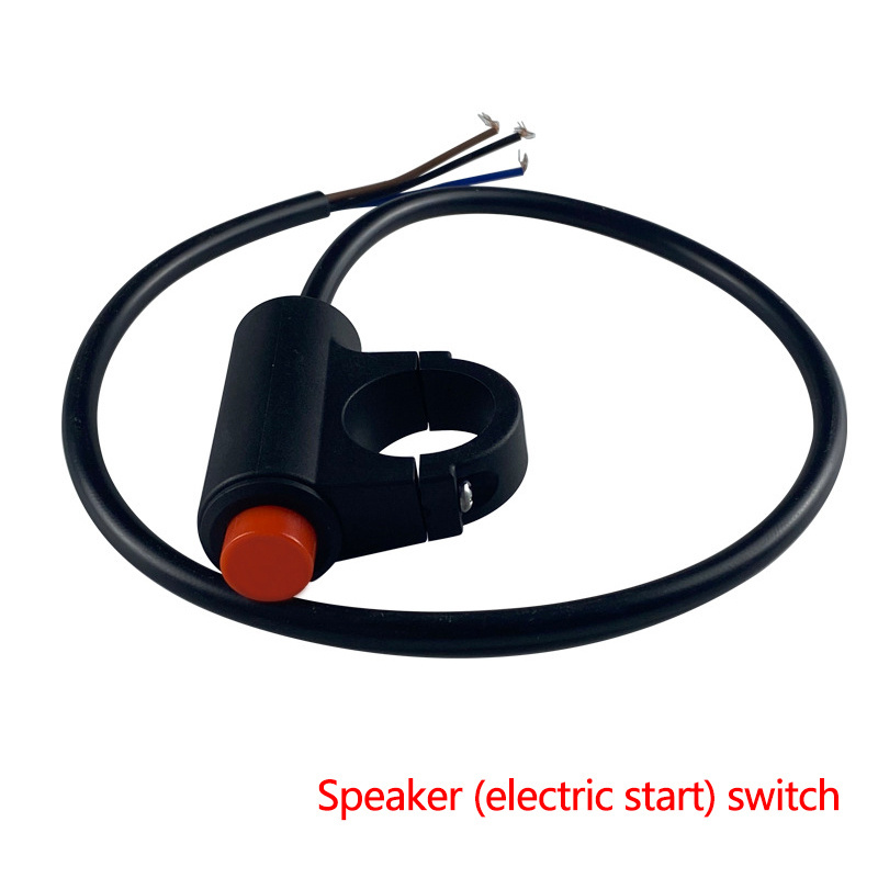 with line Plastic modified motorcycle switch faucet spotlight horn electric start far and near light double flash switch