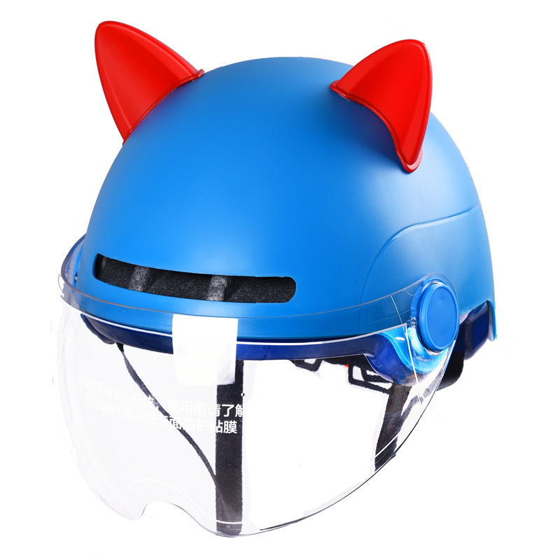 SLKE bike motorcycle helmet cat ear decoration