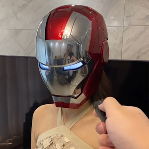 SLKE MK5 COSPLAY Automatic opening and closing Voice Touch Remote control Marvel the super man Iron-man Helmet