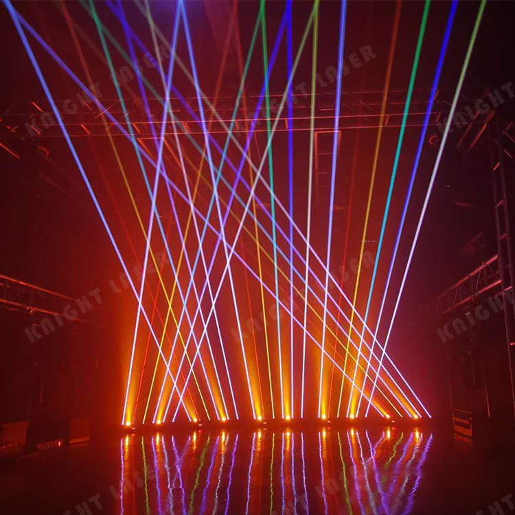 6 Eyes RGB Laser Light Bar 6 Eyes Led Laser Light Show System For KTV Wedding Disco DJ Club Stage