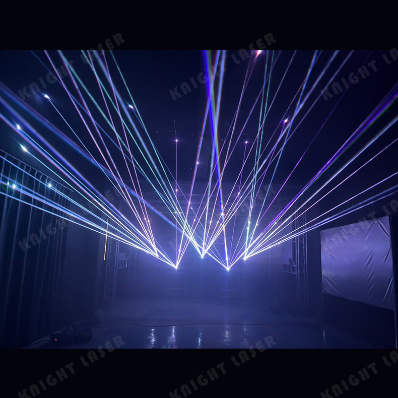 2024 China Laser Factory Price Pro Ilda Night Club Stage Dj Disco 5W 6 Watt Rgb Animation Laser Light Show Projectors