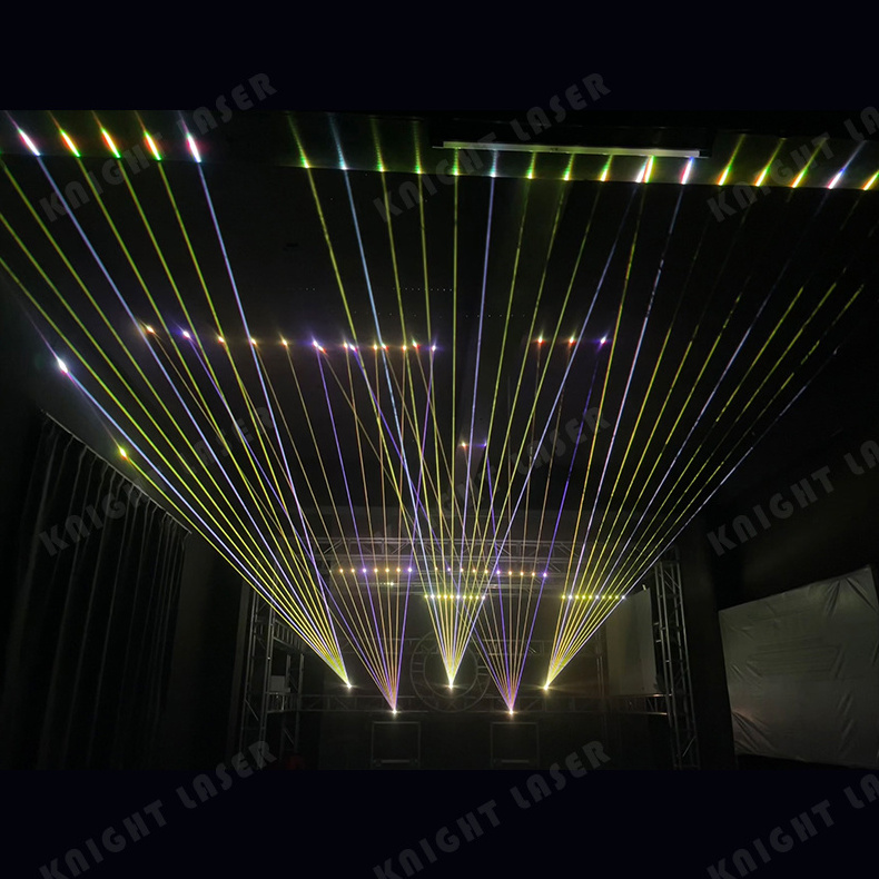 Concert Lighting 8w 10w 15w Rgb Stage ILDA Club Animation Laser Light Equipment