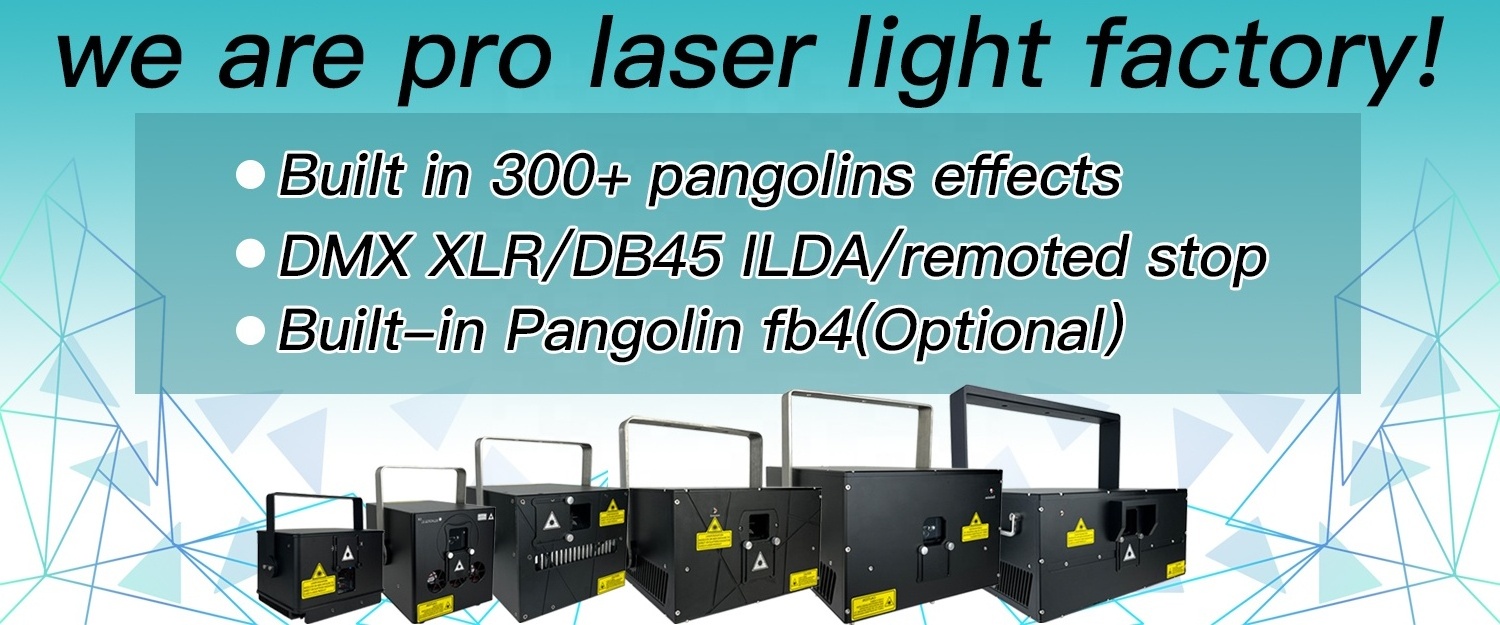 2024 China Laser Factory Price Pro Ilda Night Club Stage Dj Disco 5W 6 Watt Rgb Animation Laser Light Show Projectors