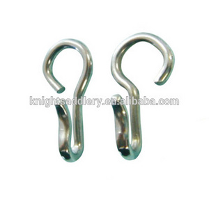 Equestrian horse bit accessory of Stainless Steel Horse Harness Hooks