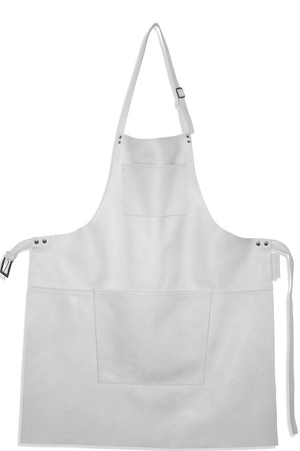 Classic Leather Apron With Zip Chest Pocket And Large pocket for Tools Best For BBQ Bartender Restaurant Chef Wear