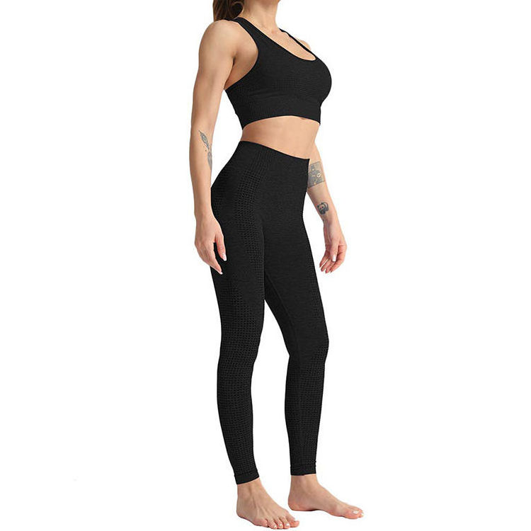 Best selling Factory made OEM services Yoga sets for women Quick dry wholesale yoga fitness sets for women's OEM Customized