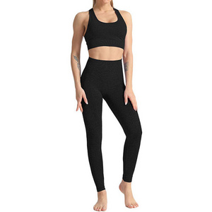 Best selling Factory made OEM services Yoga sets for women Quick dry wholesale yoga fitness sets for women's OEM Customized