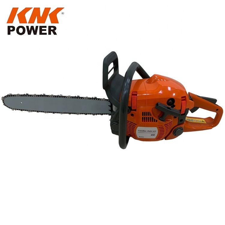 50.2CC chain saw machine HUS 450 petrol chainsaw machine spare parts wood cutting MOTORES GASOLINA