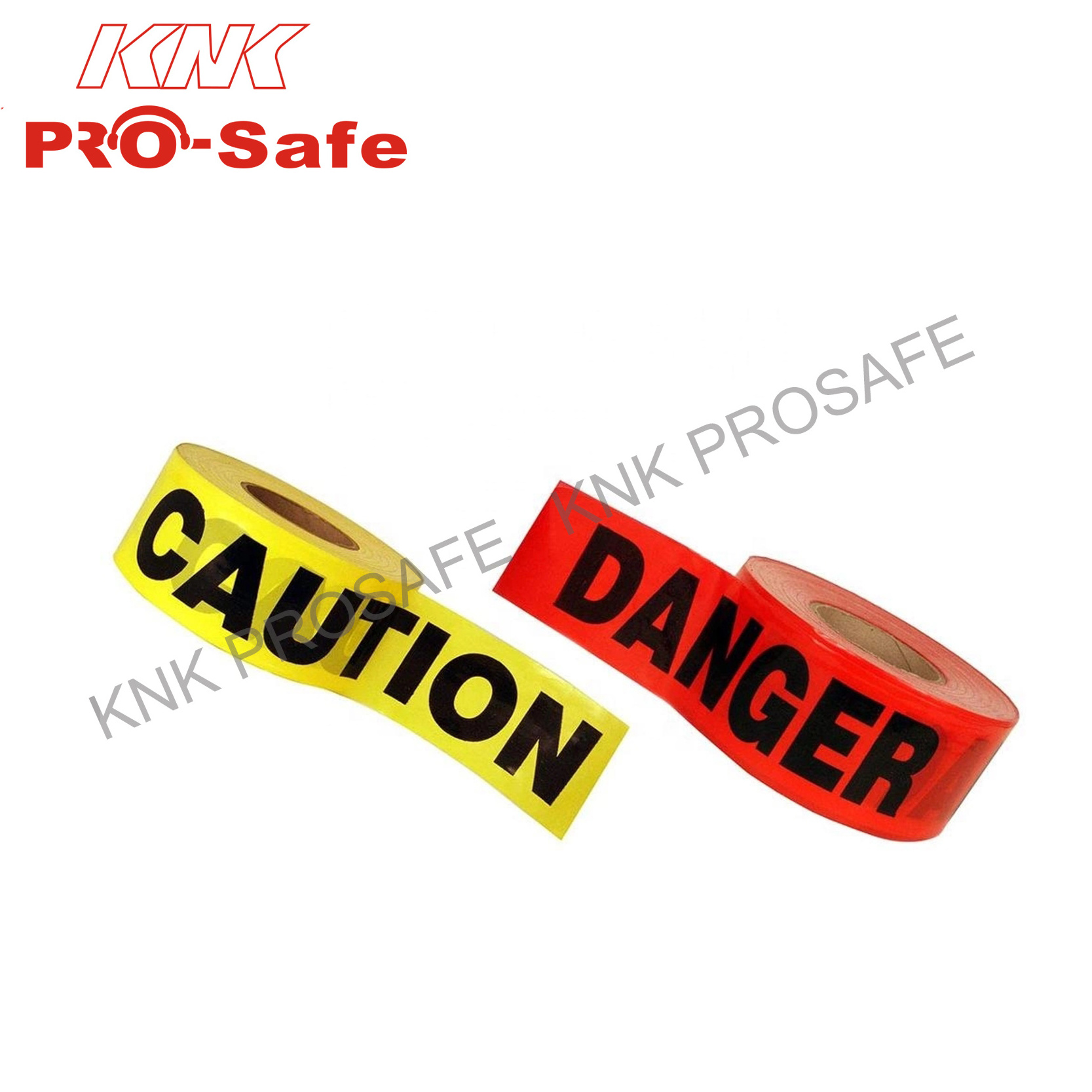 Non-Adhesive Construction Safety Barrier Tape Ribbon Tape Warning Tape for Danger/Hazardous Areas