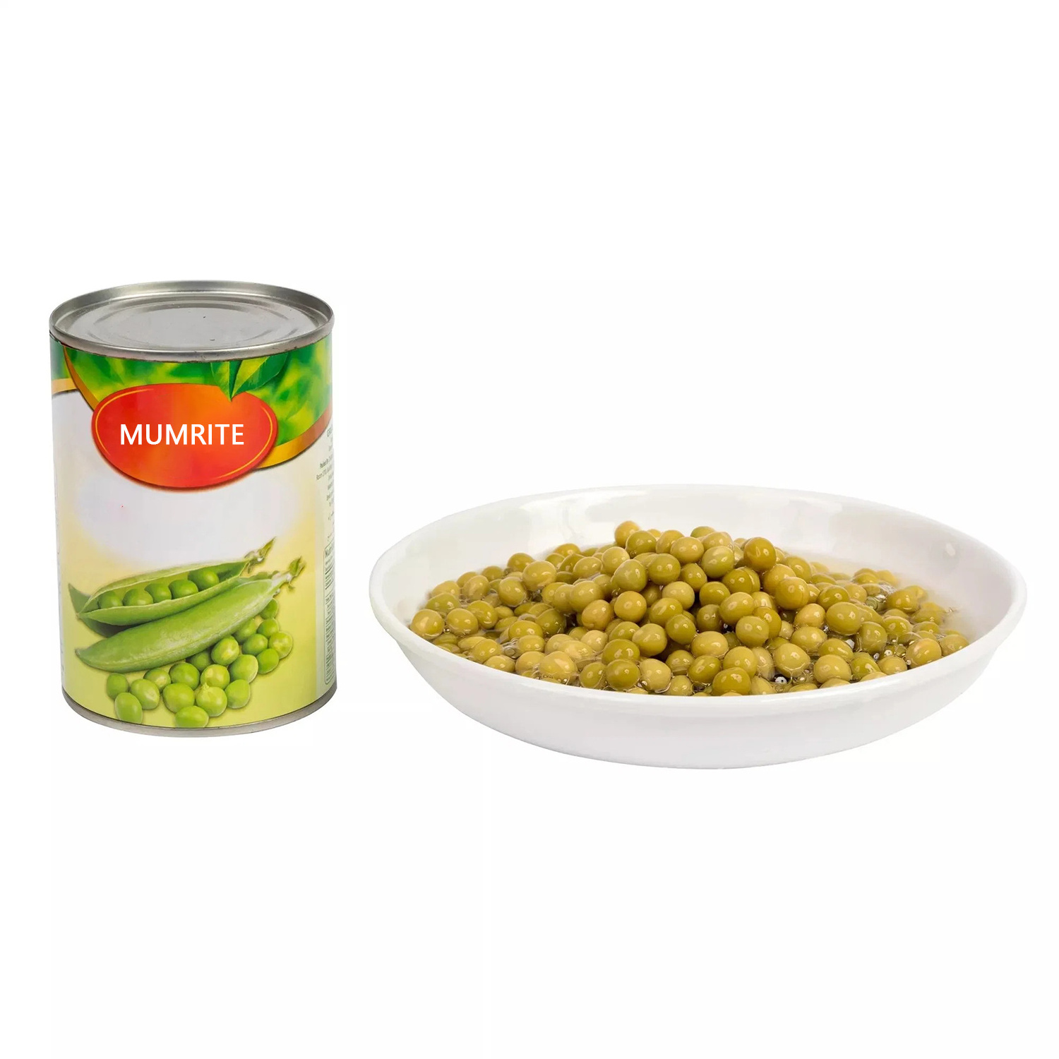 Competitive Price Canned Green Peas OEM original flavor green peas