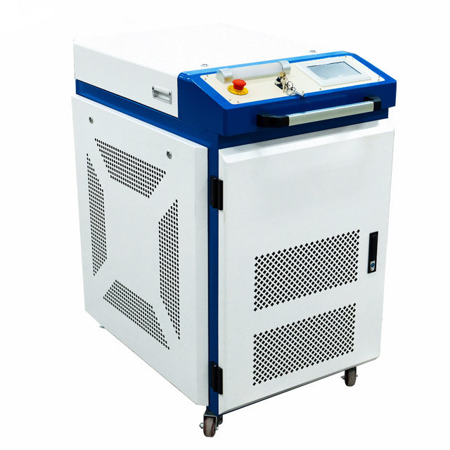 4 in 1 Hand-Held Fiber Laser Cutting Cleaning Welding Machine for Metal Stainless Steel Iron Rust Paint Powder Coating Removal