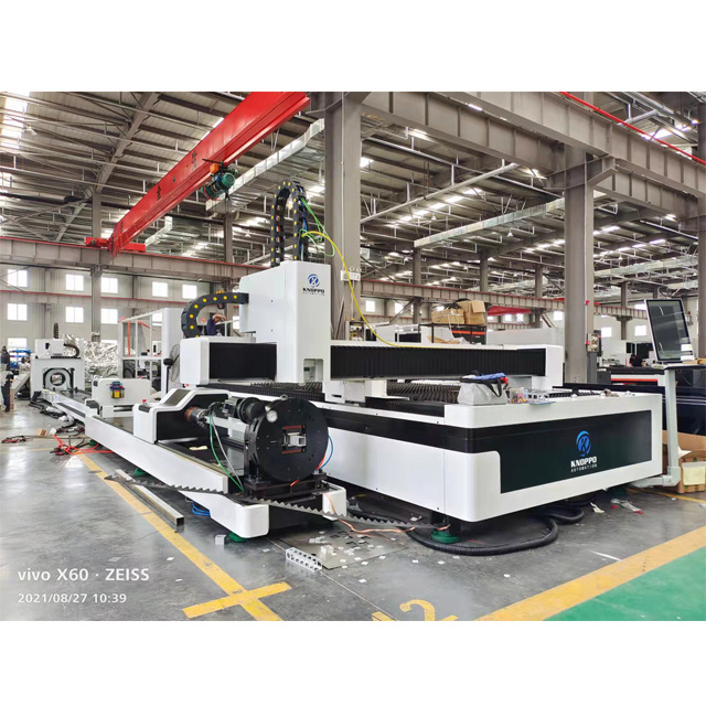 1kw 2kw 3kw 4kw CNC Sheet Tube Fiber Laser Cutting Machine Metal Pipe Plate Fiber Laser Cutter for Steel Aluminum Iron