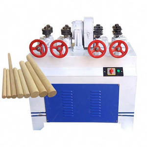 Wood Round Rod Making Machines Shovel Handle Making Machine Wood Broom Handle Rounding Cutting Woodworking Machinery