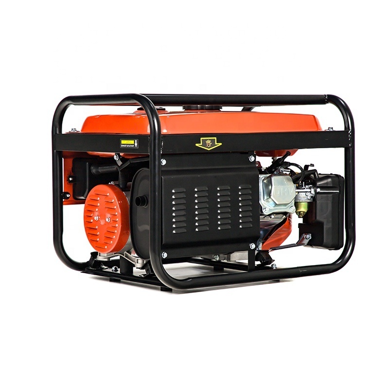 Generator gasoline 170f 2stroke benzin engine gasoline generator 3000watts 3.5kw black for camping use