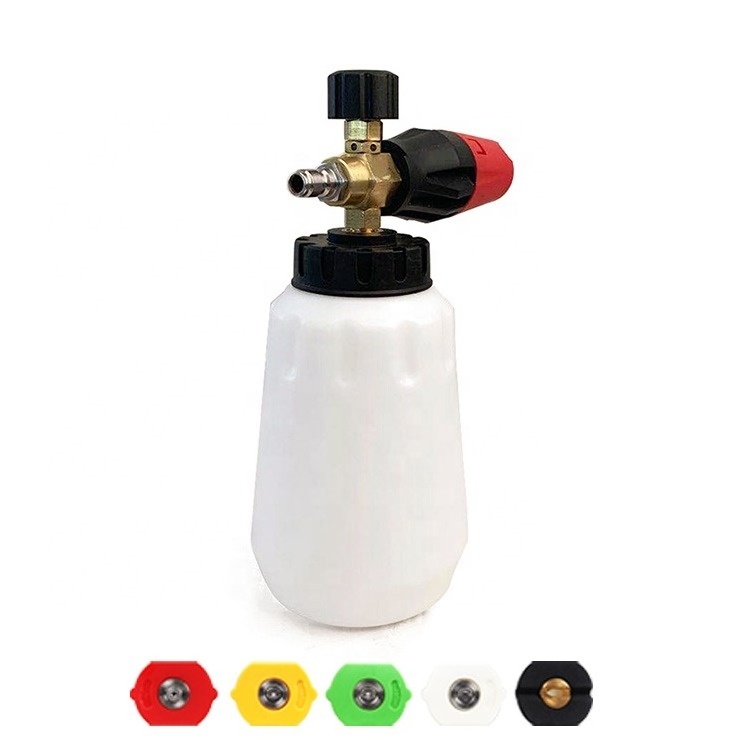 Electric pressure washer accessories foam cannon, snow cannon foamer, detailing car clean foam cannon diy