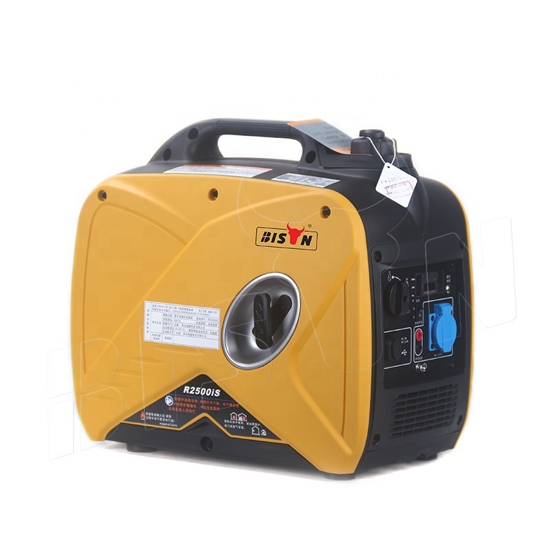 Bison China 110v 3kw 3000w 5000w 5kw Portable Digital Inverter Power Gasoline Generators