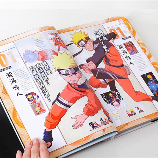 Cheap Custom Full Color Comic Manga Book Printing Paper Service