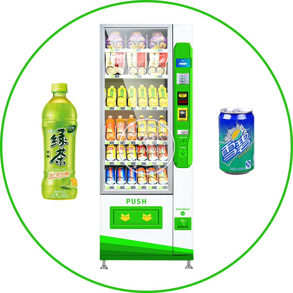 2024 Customized Automatic Self Service Vending Machine Ice Cream Pizza Candy Flower Smart Vending Machine