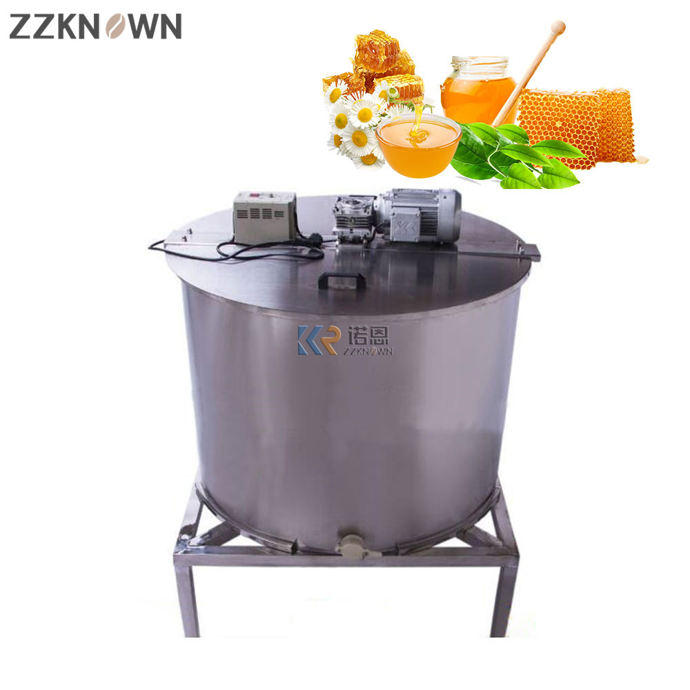 2024 Industrial Honey Processing Machines 24 48 Frame Electric Honey Extractor Machine