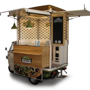 Multifunctional Electric Mobile Dining Car RV Night Market Stall Cart Mobile Coffee Burger Snack Car